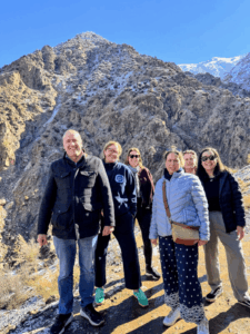 TEAM YFT HIKING THE ATLAS MOUNTAINS IN MARRAKECH
