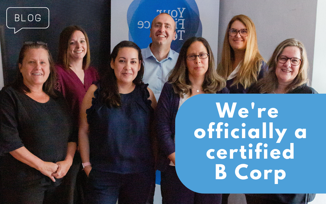 We’re officially a certified B Corp