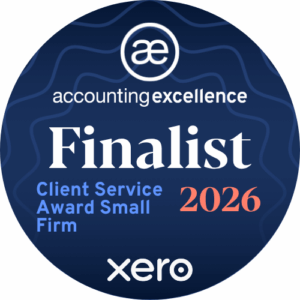 your finance team is a finalist for the client service award at the accounting excellence 2026